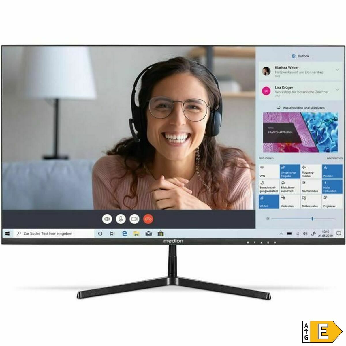 Monitor Medion 30036272 Full HD LCD 22"-13