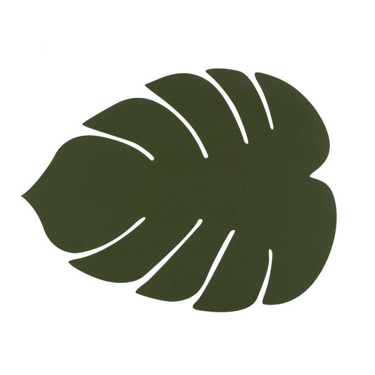 Table Mat Versa Leaf of a plant Green 35 x 44,5 cm-0