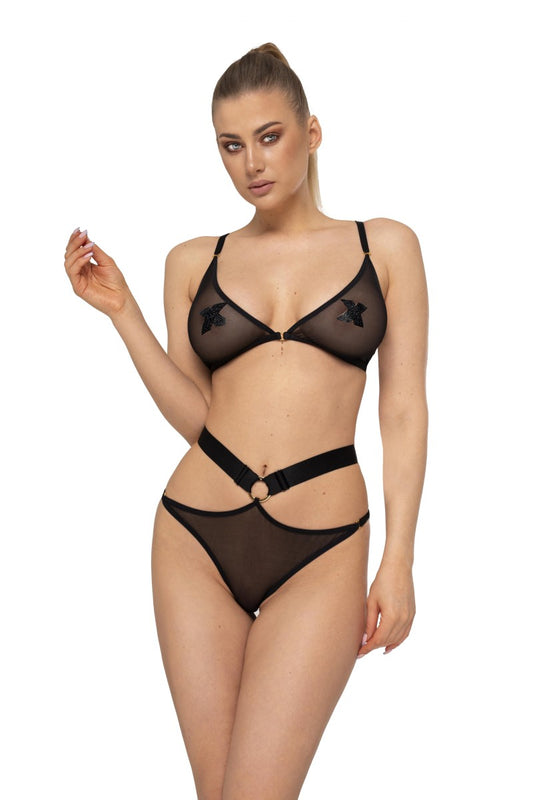 schwarzes Set AA052439 - 2XL/3XL-0
