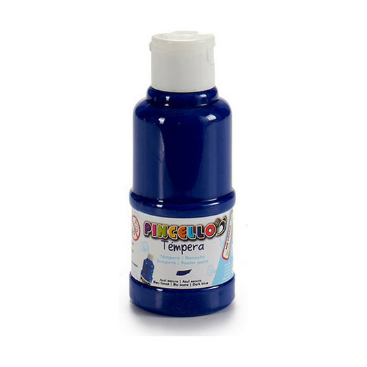 Tempera Pincello Dark blue 120 ml (12 Units)-0