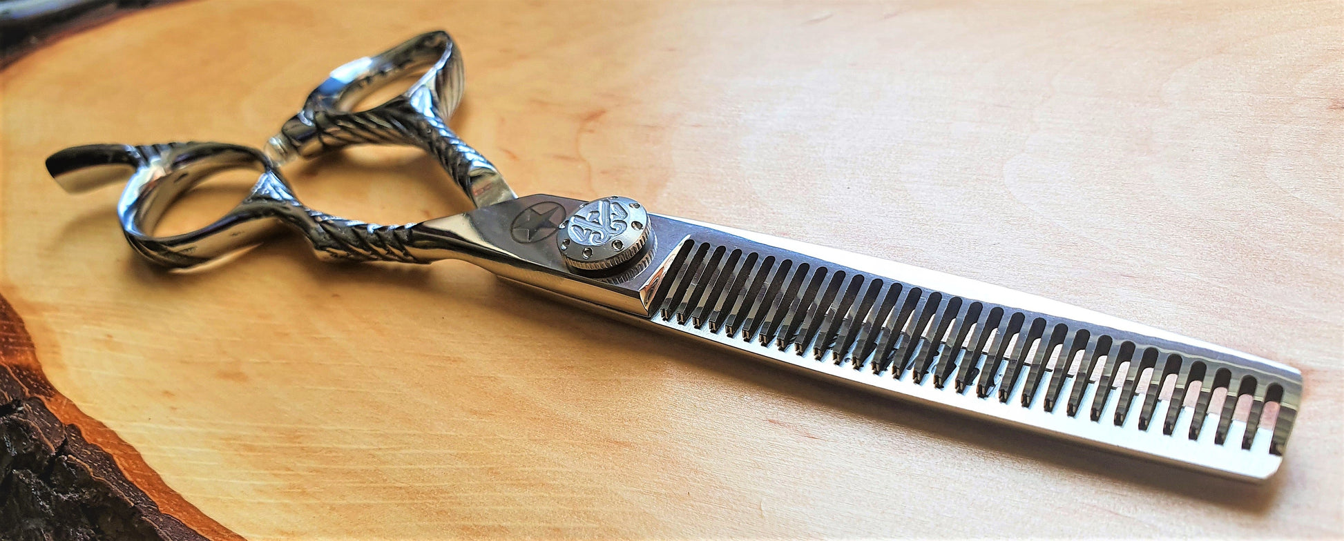 Sternsteiger Ruby Blitz hair shears Set in 6 inches-2