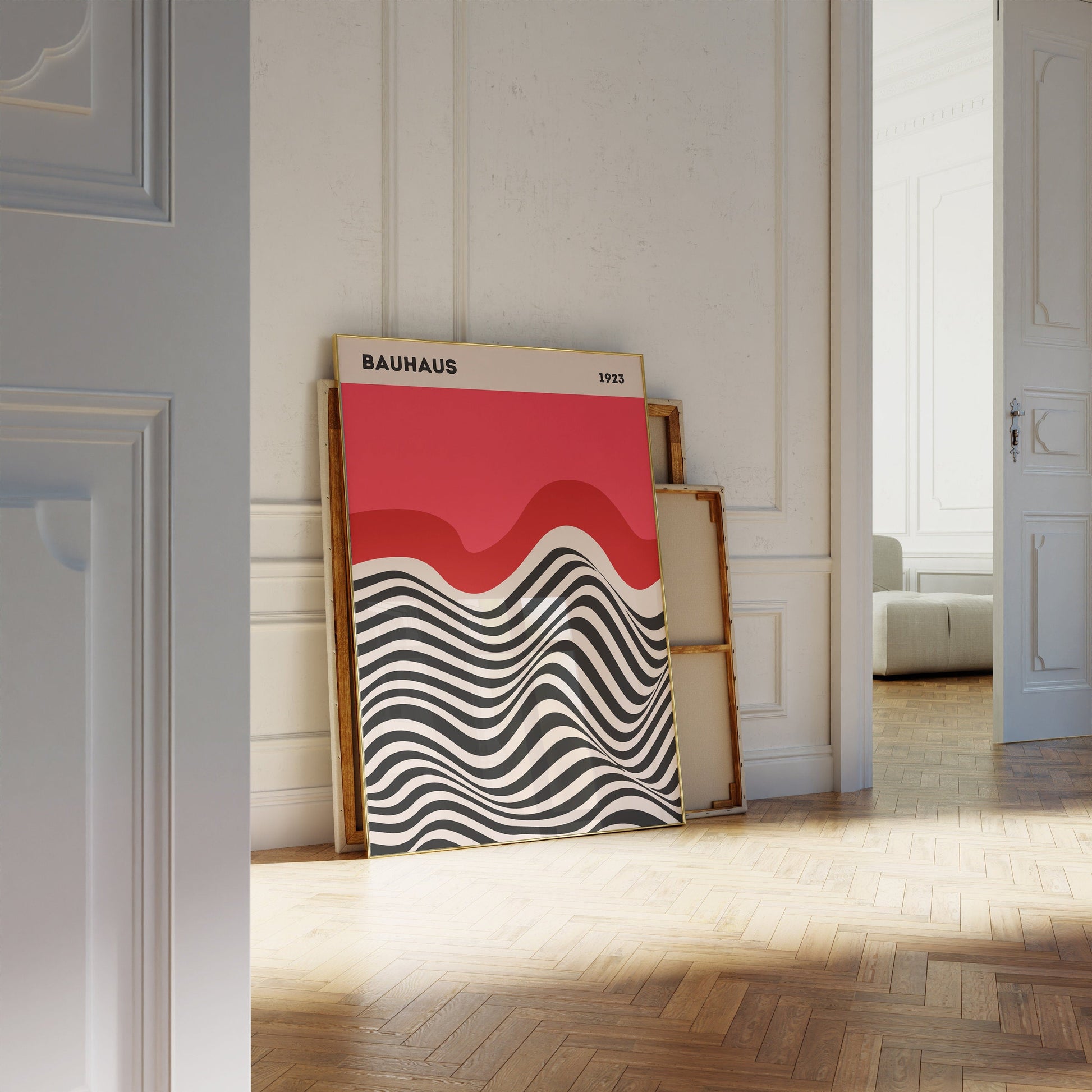 Bauhaus Ausstellung Poster I Geschenkidee I Bauhaus Design I Bauhaus Wandkunst I Wand Deko I Deko Print ohne Rahmen-5